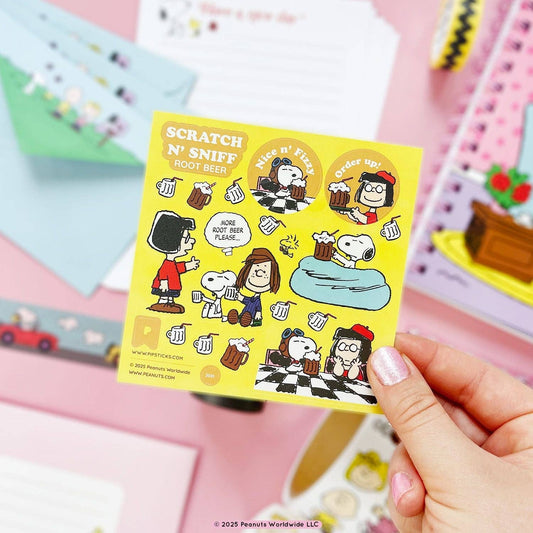Stickers Scratch’n Sniff (Root Beer) – Snoopy – Pipsticks