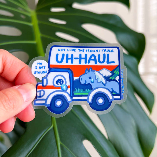 Stickers en vinyle transparent – A Stolen Truck