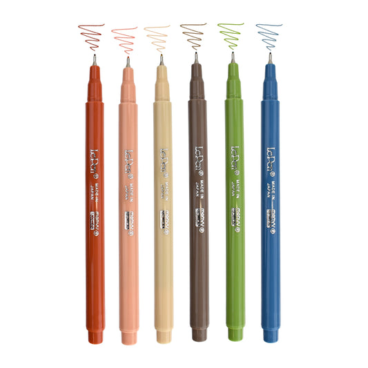 Stylo LePen 0,3 mm – Couleurs Earth Tone | Marvy Uchida