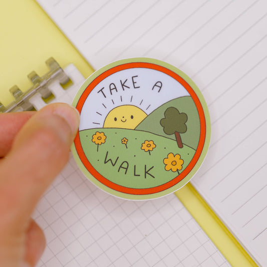Sticker « Take a walk » – Ivna