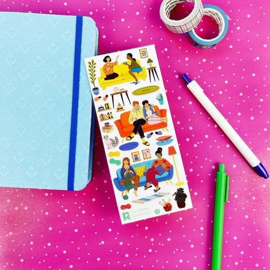 Stickers Compagnons de canapé - Pipsticks