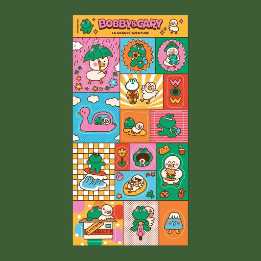 Planche de stickers « Bobby & Gary » – Niniwanted