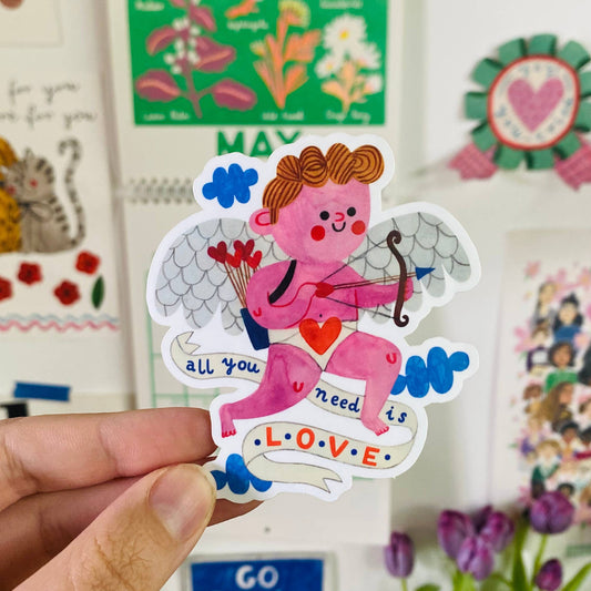 Stickers « CUPIDON – all you need is love » – Daria Solak
