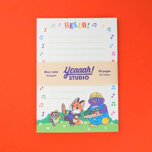 Bloc-notes « Jour de marché » -  Yeaaah! Studio