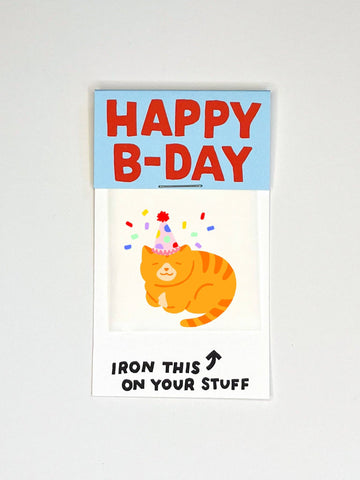carte-thermocollante-joyeux-anniversaire-chat-lil-something vue 1