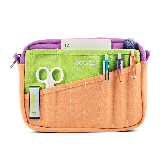 Pochette Studio multicolore - SOOLLA - Coloris au choix
