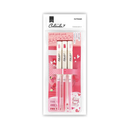 Crayon de Couleurs Twist – Kutsuwa Culicule (Set de 3)