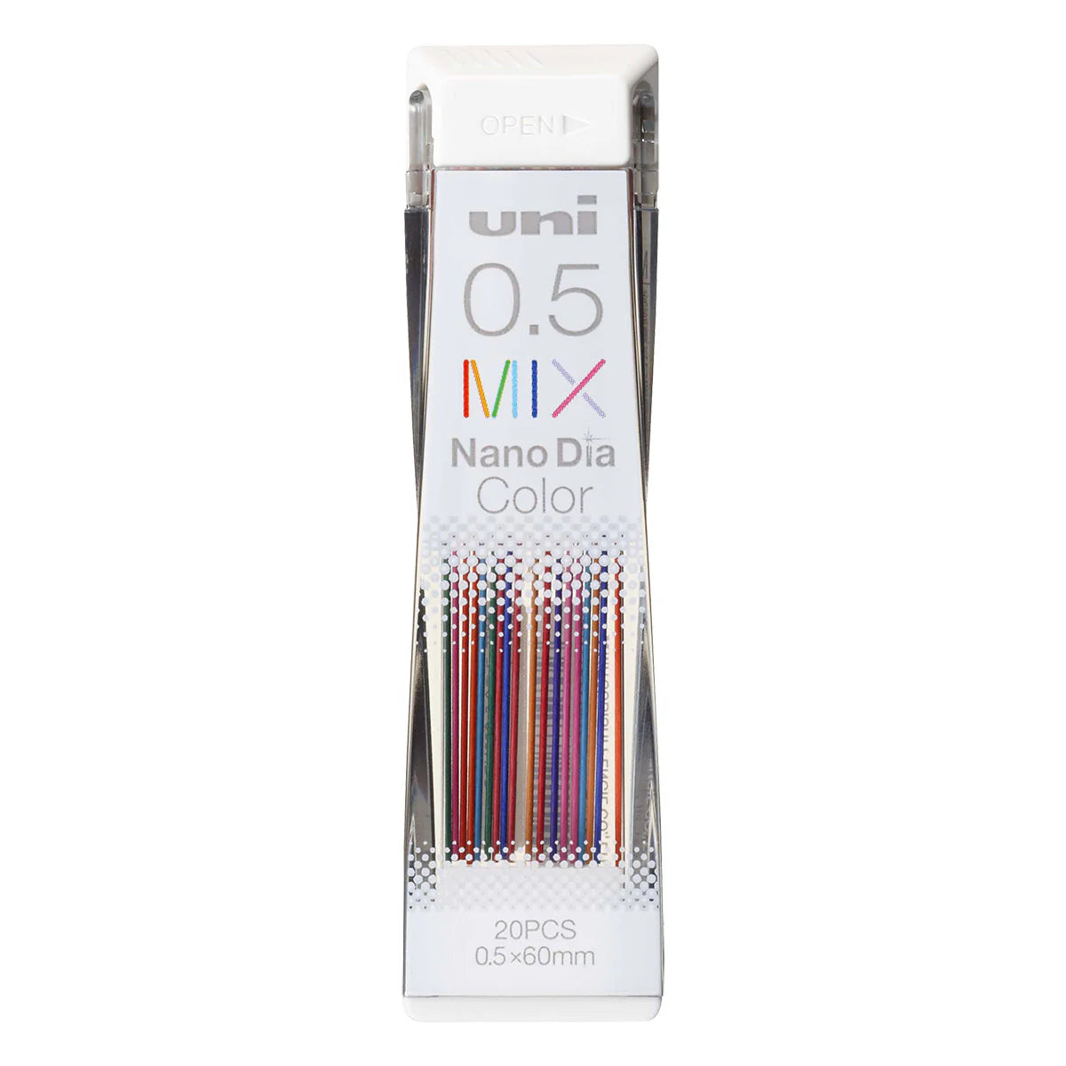 Uni Nano Dia – Recharges de Mines Couleur 0.5 mm photo mix color