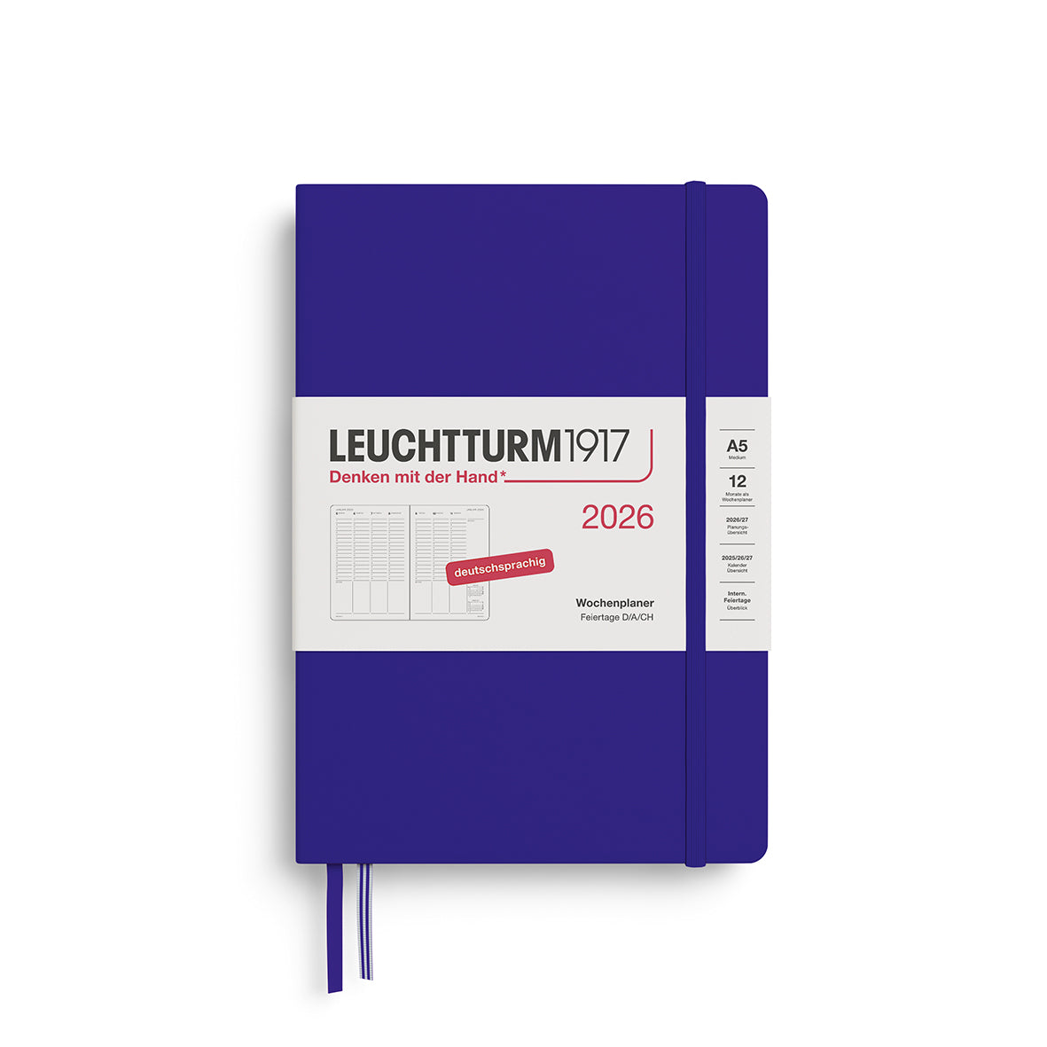 planificateur-semainier-2026-medium-a5-francais-leuchtturm1917 vue 5