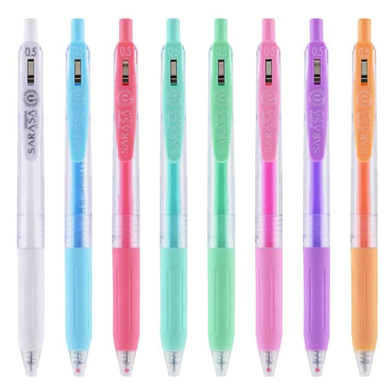 Stylo Clip Sarasa Gel Milk 0,5 mm