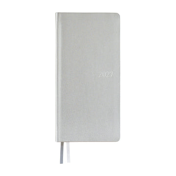 Weeks - Leather - Noble Silver - 2027 - Hobonichi