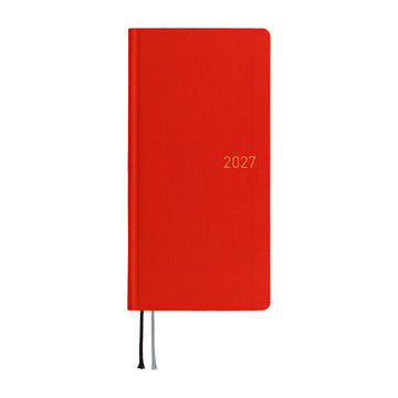 Weeks - Colors - Poppy Red - 2027 - Hobonichi