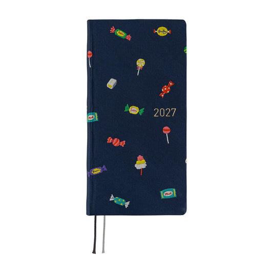 Weeks Mega - Bow & Tie - Candy Dream - 2027 - Hobonichi