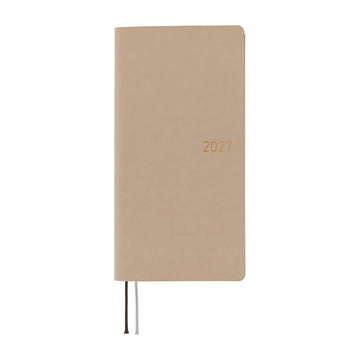 Weeks - Smooth - Café au lait - 2027 - Hobonichi