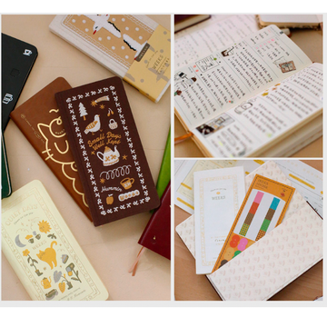 Agenda Non daté 1 an- Format Weeks – Intérieur hebdomadaire ou petits carreaux – 5 modèles | BenStore