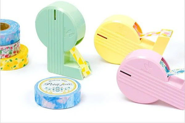 Dérouleur “Petit Joie” – Pastel et précis rose vert jaune scotch